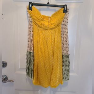 Free people tube top tunic